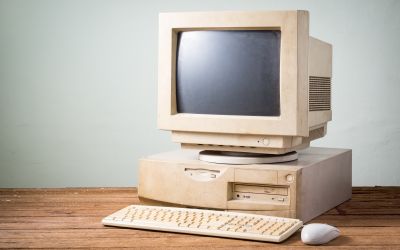 Aging Hardware Old Computer
